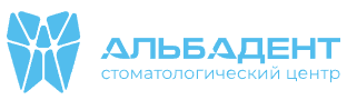 Логотип Альбадент