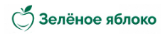 Логотип Зелёное яблоко
