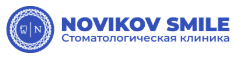 Логотип Стоматология Новиков Смайл