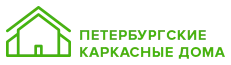 Логотип Петербургские каркасные дома