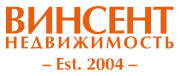 Логотип Винсент Недвижимость