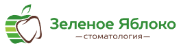 Логотип Зелёное яблоко