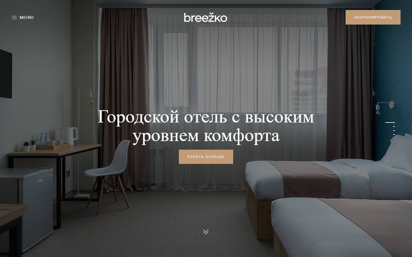 Главная страница сайта Breezko (breezko.ru)