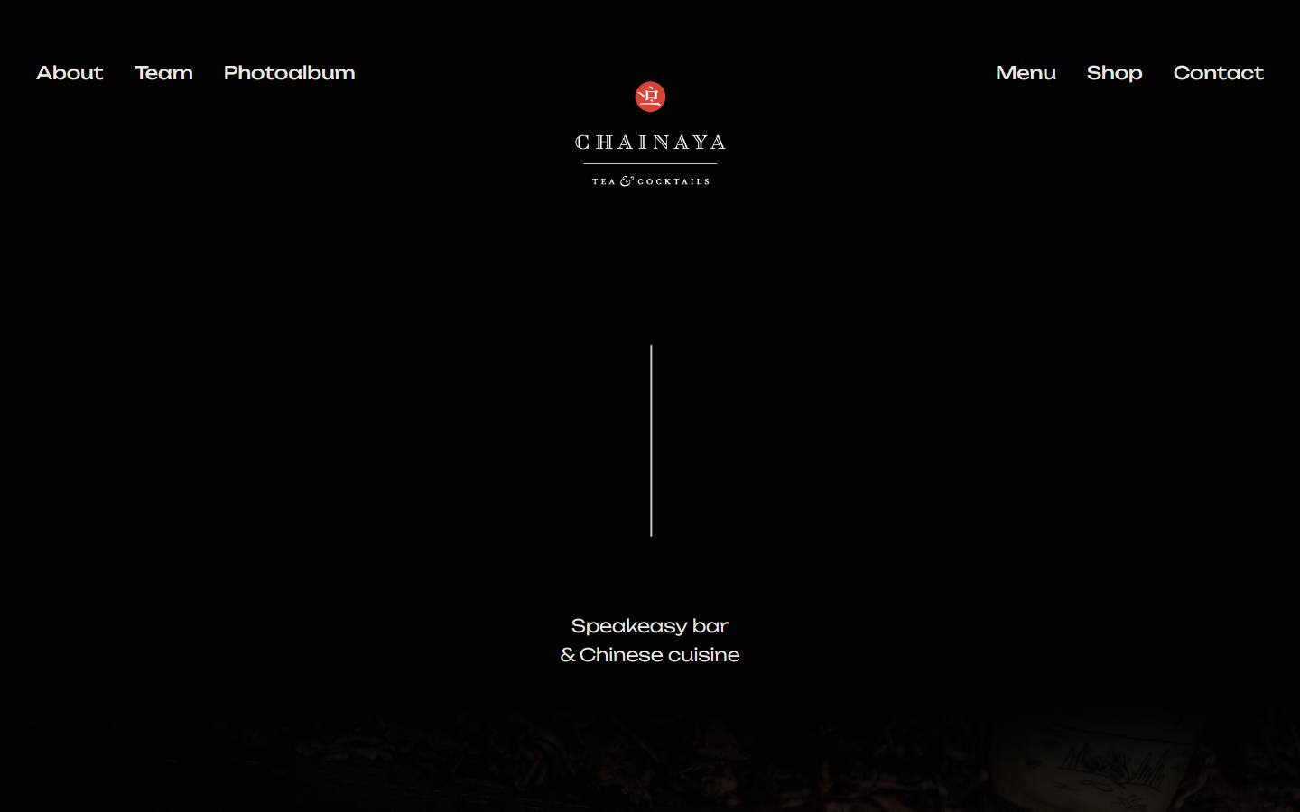 Главная страница сайта Chainaya Tea & Cocktails (chainaya.org)
