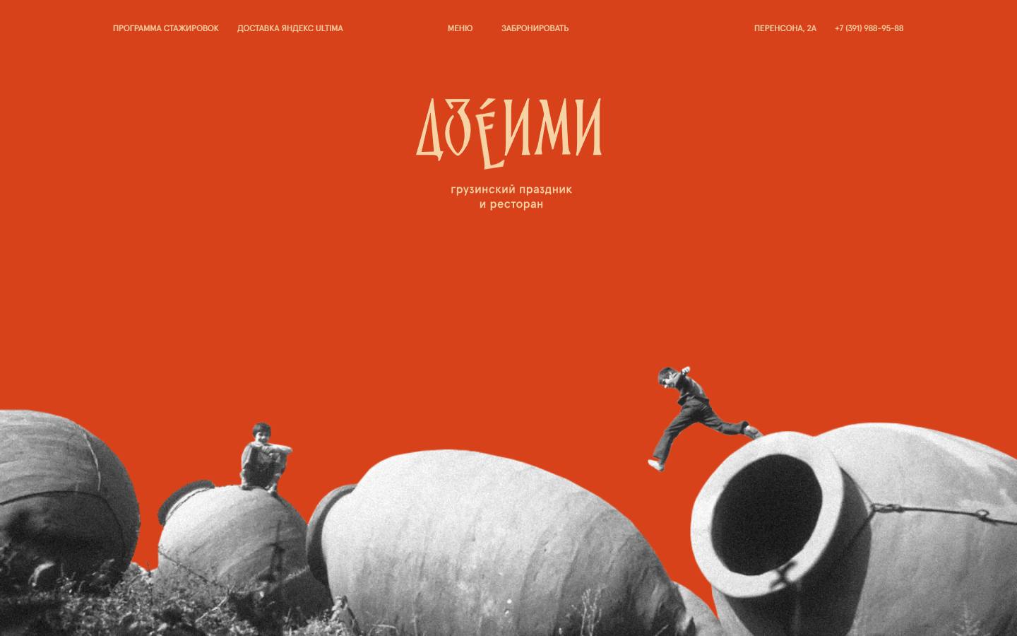 Главная страница сайта Дзеими (dzeimi.ru)