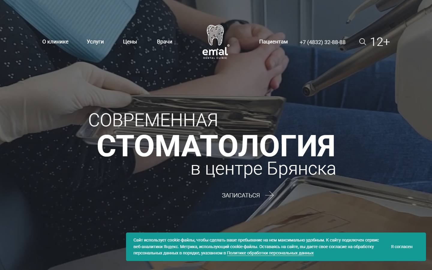 Главная страница сайта Эмаль (emal-32.ru)