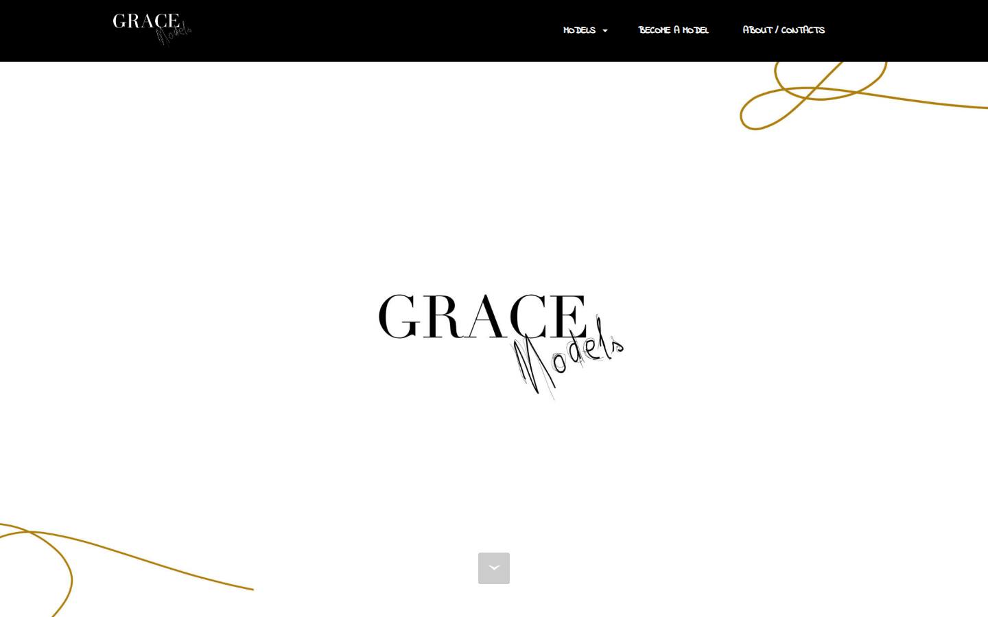 Главная страница сайта Грейс моделс (grace-models.com)