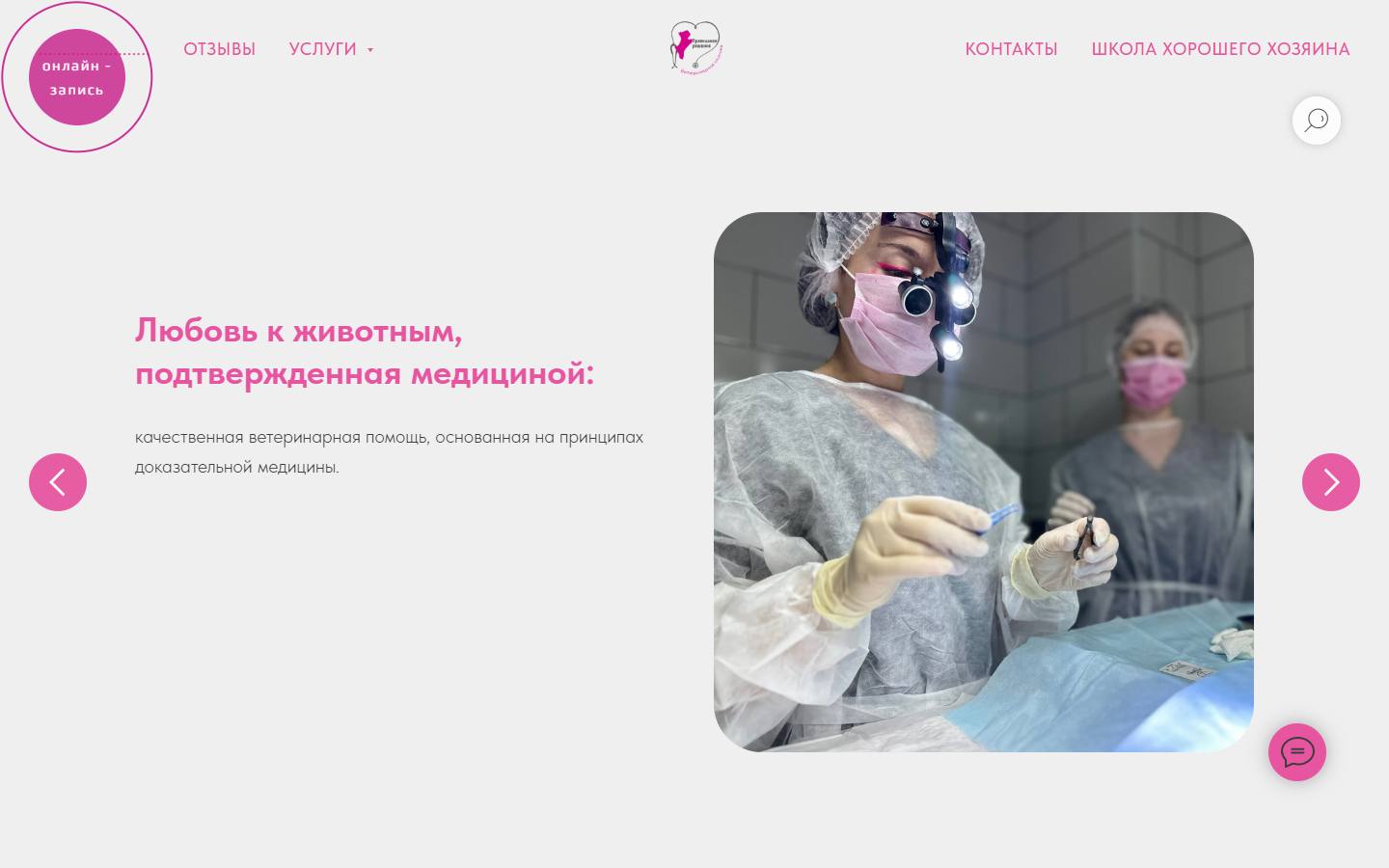 Главная страница сайта Правильное решение (pravvet.ru)